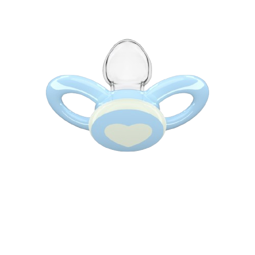 Dentistar smoczki ortodontyczne 0-6 miesięcy, niebieske