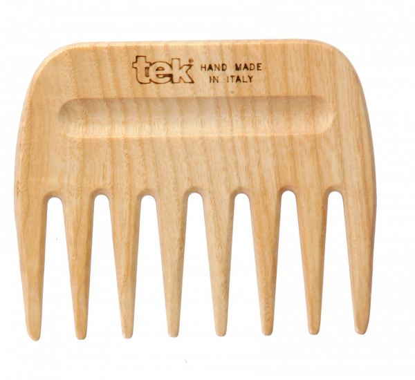 Tek AFRO COMB naturalny grzebień z szerokimi zębami