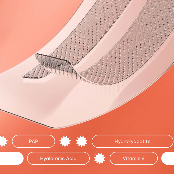 Pop Wild Peach Teeth Whitening Strips, paski do wybielania zębów (7x2 szt.)