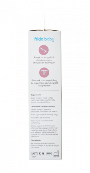 Frida Baby Dozownik leków w ksztalcie smoczka