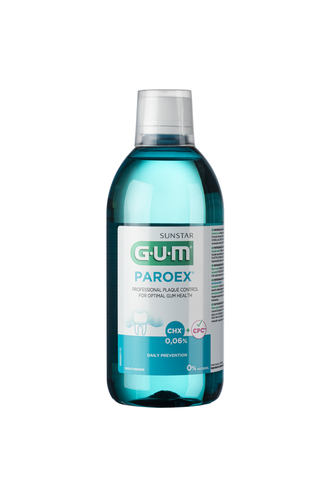 GUM Paroex antybakteryjna płukanka CPC 0,05 % , 500 ml