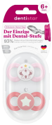 Dentistar smoczki ortodontyczne 6-14 miesięcy, różowe