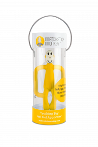 Matchstick Monkey gryzak źółty