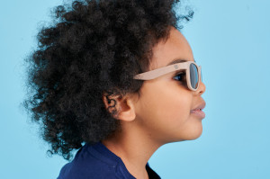 BABIATORS Eco Collection Navigator Soft Sand, okulary przeciwsłoneczne w kolorze piaskowym, 3-5 lat