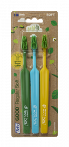 TePe GOOD Regular soft, zestaw szczoteczek do zębów, 2+1 gratis