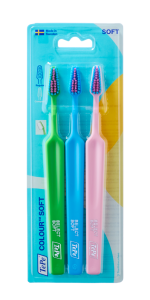TePe Select Colour soft, zestaw szczoteczek do zębów, 2+1 gratis