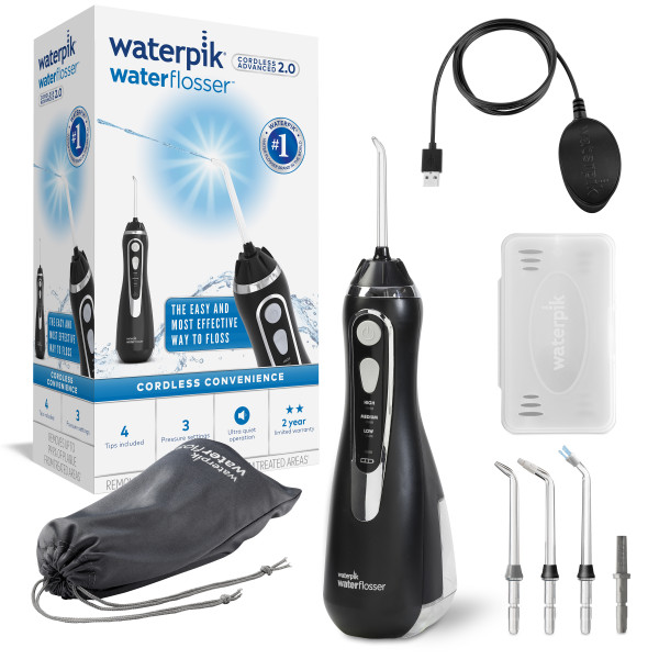 Irygator Waterpik Cordless Advanced 2.0 WP582, czarny