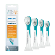 Philips Sonicare for Kids Mini HX6034/33, końcówki do szczoteczki elektrycznej, 4 szt.