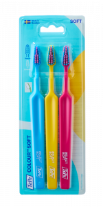 TePe Select Colour soft, zestaw szczoteczek do zębów, 2+1 gratis