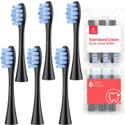 Oclean końcówki daily clean czarne 6 szt