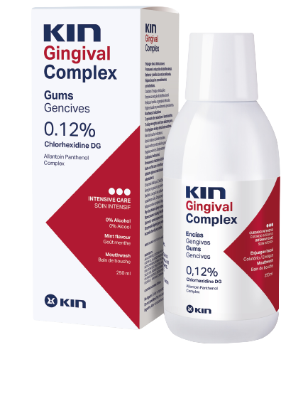KIN Gingival Complex 0,12% CHX płyn, 250 ml - Profimed.com